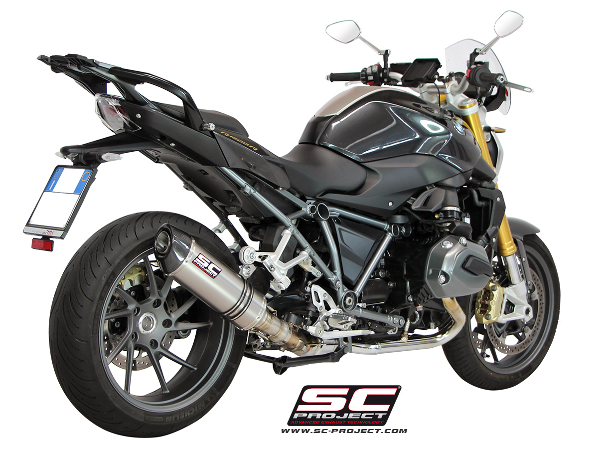 SC Project výfuk pre moto BMW R1200R